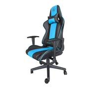 KeepOut - XSPRO-RACING Silla para videojuegos universal Asiento acolchado Turquesa, Negro
