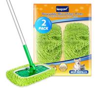KEEPOW 2 Toallitas para Swiffer - Microfibra Lavable, con Bolsa de Lavado