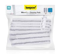 KEEPOW 5 Paños de Microfibra para Vapor Karcher EasyFix SC 2-5, Gris | Paños de suelo grises actualizados con boquilla de suelo, compatibles con limpiadores de vapor Karcher EasyFix SC 2-5