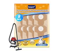KEEPOW 8 bolsas de aspiradora de 30 L para Einhell TC-VC 1820, 1820S, 1930