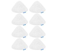 KEEPOW 8 piezas de repuesto para mopa de suelo, compatible con limpiador de vapor Vileda y para limpiador de vapor Vileda Steam Plus, paños de microfibra lavables, paquete de ahorro para la limpieza