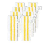 KEEPOW Juego de 8 fundas de repuesto para limpiador de vapor Kärcher Easyfix SC 1, SC 2, SC 3, SC 4, SC 5, boquilla de suelo, microfibra, accesorios de microfibra, paño de microfibra de repuesto