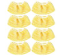 KEEPOW Juego de 8 paños de repuesto de microfibra para limpieza a vapor | Para limpiador de vapor Kärcher EasyFix SC 2, SC 3, SC 4, SC 5, funda de repuesto para limpiador de vapor de mano