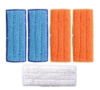 KEEPOW Kit de 5 Paños Lavables para iRobot Braava Jet 240/241