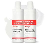 Keeps Juego de champú y acondicionador para engrosamiento del cabello, tratamiento de adelgazamiento