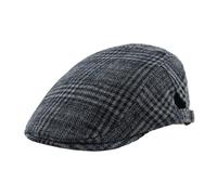 KeepSa Boina Hombre Ajustable Gorras Planas Clásicas Estilo Newsboy para Otoño e Invierno