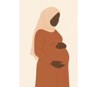 Keepsake Journal for Expecting Muslim Moms: Capturing Your Pregnancy Journey - Dark Chocolate Edition