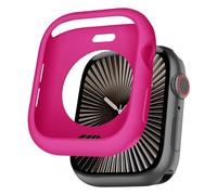 KEEPXYZ for Watch Case 38mm Series 3/2 Premium Soft Flexible TPU Thin Lightweight Protective Bumper Cover Protector for iWatch(Barbie Pink,38MM Series 3/2)