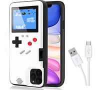 KEEPXYZ Gameboy Case for iPhone, Retro Protective Cover Self-Powered Case with 36 Small Game,Full Color Display,Video Game Case for iPhone X/Xs/MAX/Xr/6/7/8 & Plus/11/Pro/MAX