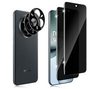 Keero Protector de Pantalla de Privacidad para Realme 14 Pro Plus, 2 Piezas Anti-Espía Cristal Templado + 2 Piezas Protector de Lente de Cámara, 9H Anti-Arañazo Cristal Templado Privacidad