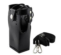 KEESIN Estuche de Cuero de la PU de Walkietalkie de la PU Que Lleva el Tenedor de la Caja de Transporte Funda Radio bidireccional Funda