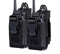 KEESIN Funda Ajustable para Radio de Dos vías, de Nailon, para Walkie Talkie(2 Paquete)