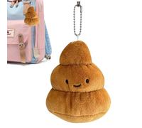 Keeychain Para Animales De Peluche - Tornarios De Peluche 25g Para Mochilas | FASE POOP Muñeca De Animales De Peluche | Weird Caca Colgantes Para Bolsas De Caca, Dibujos Animados De Peluche Para El