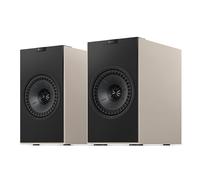 KEF Coda W Altavoces de estantería inalámbricos de Alta fidelidad, Gris níquel | Bluetooth 5.4 aptX Lossless | para Tocadiscos, TV, PC, portátil y más | Música | TV y Cine en casa | Gaming