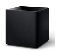 KEF Kube 15 MIE Subwoofer (Negro) | Amplificador de Clase D de 300 W RMS | Pedal para bajo de 15 Pulgadas | Algoritmo Inteligente iBX | Cable RCA fonográfico | Música | Home Cinema | Gaming