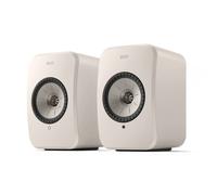 KEF LSX II LT Sistema de Altavoces inalámbricos, Blanco Piedra | Música | Home Cinema y TV | Gaming | HDMI ARC | USB-C | Bluetooth | AirPlay 2 | Chromecast | Spotify