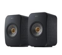 KEF LSX II - Sistema de Altavoces inalámbricos HiFi (Negro carbón)