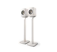 KEF LSX & LSX II S1 Floor Stand Pair Blanco, Soporte de Altavoz de Aluminio con organización de Cables integrada, Tapas Finales para LSX.