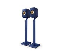 KEF LSX & LSX II S1 Floor Stand Par Azul, Soporte de Altavoz de Aluminio con organización de Cables integrada