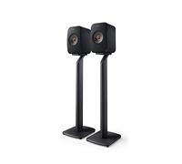 KEF LSX & LSX II S1 Floor Stand Par Gris, Soporte de Altavoz de Aluminio con organización de Cables integrada y Puntas para LSX