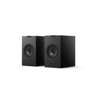 KEF Q1 Meta Altavoces de sobremesa pasivos HiFi, Negro Satinado | Música | Televisión y Home Cinema | Gaming | Reflector de Graves bidireccional | Transductor Uni-Q de 13 cm con Mat