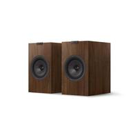 KEF Q3 Meta Altavoces de sobremesa pasivos HiFi, Nogal | Música | Televisión y Home Cinema | Gaming | Reflector de Graves bidireccional | Transductor Uni-Q de 16,5 cm con Mat