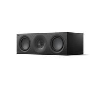 KEF Q6 Meta Altavoz Central/LCR pasivo HiFi, Negro Satinado | Música | Televisión y Home Cinema | Gaming | Caja Cerrada tridireccional | Transductor Uni-Q de 10 cm con Mat | Dos LF de 16,5 cm