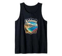 Kefalonia Grecia Souvenir/Kefalonia Camiseta sin Mangas