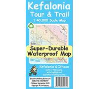 Kefalonia Tour and Trail Map