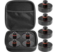 Kefflum 4PCS Almohadilla de Elevación para el Tesla Model 3/S/X/Y,Almohadillas de Goma Gato Hidraulico,Soporte Tesla Jack Pad Protege,Almohadillas de Goma para Modelo Tesla