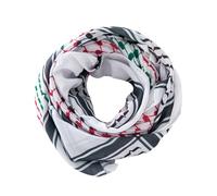 Kefiyeh - Bufanda para la cabeza y el cuello, 136 x 133 cm, turbante Shemagh del desierto, suave, transpirable, para hombres, bandana de moda estilo árabe para protección contra el polvo, el viento y