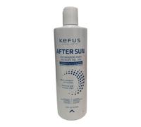 Kefus After Sun Reparador, Hidrata y Calma, Pieles Sensibles, Sin Alcohol, con Aloe Vera y Vitamina E, 400 ml