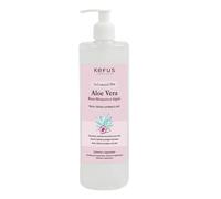 Kefus - Gel Aloe Vera y Aceites de Rosa Mosqueta y Argan, 500ml | Calmante, Regenerador e Hidrante Natural | Para después de la Depilación | Todos tipos de Piel