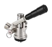 Keg - Grifo de acero inoxidable para barriles de cerveza | Dispensador de cerveza, cervezas, bares y restaurantes, salida de cerveza, acoplamiento de metal, accesorios de tubería de