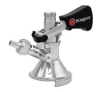 Kegco KC KT1104W-A Beverage Factory German Slider System Keg Coupler, Brass by Kegco