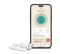 kegg Rastreador de fertilidad + aplicación de fertilidad gratuita | Garantía de embarazo de 12 meses | Sin costos recurrentes | Predice la ventana fértil | Ayuda a ejercitar los músculos del suelo