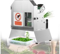 KEhtu Cortadora De Verduras Comercial, Grosor Ajustable De 1,5 A 35 Mm, Procesador De Alimentos De 300 W para Picar Hierbas, Jengibre Y Verduras.