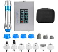 KEhtu Dispositivo De Terapia De Ondas De Choque, Máquina De Terapia De Ondas De Choque Enfocada con 7 Cabezales De Masaje, Masajeador De Músculos Profundos para Aliviar El Dolor