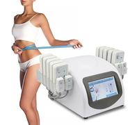 KEhtu Máquina De Adelgazamiento Corporal, 10 Tableros + 4 Almohadillas Pequeñas, Instrumento De Belleza Adelgazante De Punto Fijo para Perder Peso, Arrugas Faciales Y Grasa, Mejora El Cuerpo Compacto