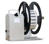 KEhtu Máquina Rebobinadora De Etiquetas Automática, Rebobinadora De Etiquetas Digital Ajustable De Velocidad Eléctrica 1-8in/s Sincronizar con Varias Impresoras, Ancho De Rebobinado De 123 Mm