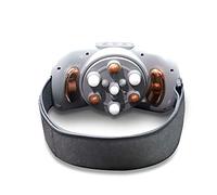 KEhtu Masajeador Abdominal, Tratamiento De Moxibustión Eléctrica Cinturón De Masaje con Compresas Calientes, Doble Uso para Cintura Y Abdomen, Masaje Positivo Y Negativo, Masaje Simulado