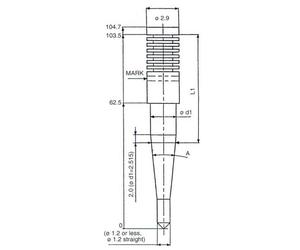 KEIHIN Aguja de bushel FCR 35-41mm - N427-0CCVQ