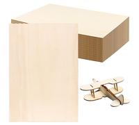 KEILEOHO 25 Unidades de Tableros de Madera Contrachapada de 3 mm, 300 x 210 mm, Tableros Contrachapados A4 para Manualidades