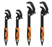 KEILEOHO 4 piezas Llave universal multifuncional, 14-30 mm, 30-60 mm, Llave de tuercas autoajustable Ajustable