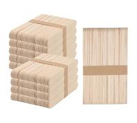 KEILEOHO 500 palitos de madera de 150 x 18 x 1,6 mm para manualidades, manualidades, bricolaje, decoración, 150 x 18 x 1,6 mm