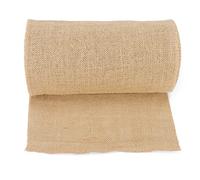 KEILEOHO Rollo de arpillera de yute de 30 cm x 15 m, rollo de tela de arpillera de 12 pulgadas, cinta de yute para manualidades, decoración y envoltura