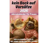 Kein Bock auf Vorsätze 2026: lustiger Frauenkalender & Wochenplaner mit Humor | Geschenkidee für Frauen mit Charme, Chaos & echtem Leben - 53 Wochen zum Lachen & Loslassen