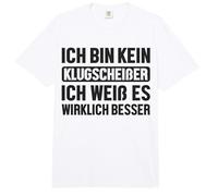 Kein Klugscheißer Weiß Wirklich Besser Refranes Divertidos Comfort Colors Adult Heavyweight T-Shirt