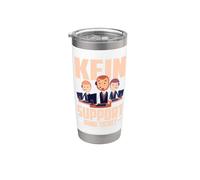 Kein Support Ohne Ticket No Ticket No Support Job IT Admin Vaso térmico de acero inoxidable de doble pared
