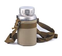 Keith Botella de agua de titanio de 0,9 L/1,2 L, para deportes al aire libre, gran capacidad, botella de boca ancha con tapa, botella de ciclismo (0,9 L)